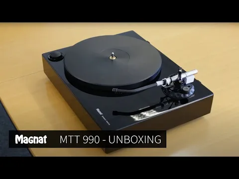 Video zu Magnat MTT 990 Schwarz mit Tonabnehmer