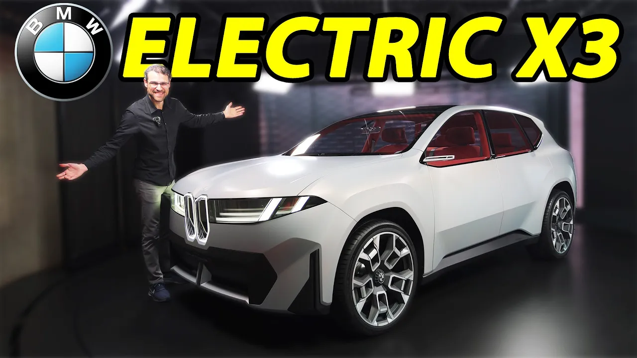 all-new electric BMW X3 REVEAL - 2025 BMW iX3 first REVIEW