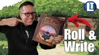 THE HOBBIT: THERE AND BACK AGAIN | Roll and Write First Impressions