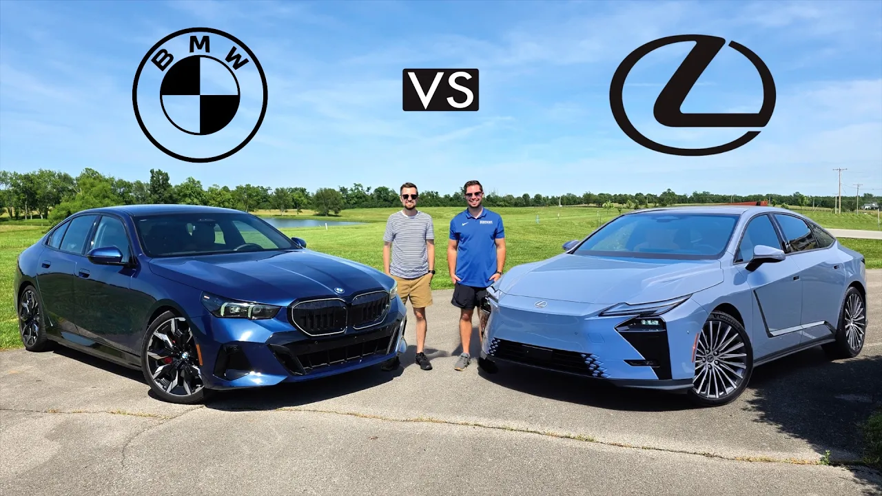 LUXURY SEDAN ICONS! -- 2026 Lexus ES 350 vs. BMW 5-Series: Comparison