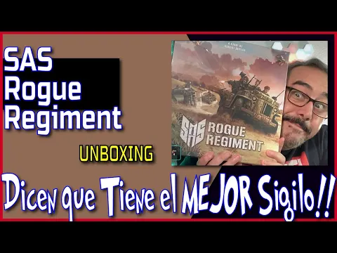 SAS: Rogue Regiment - Unboxing - Rapsoda Ludico