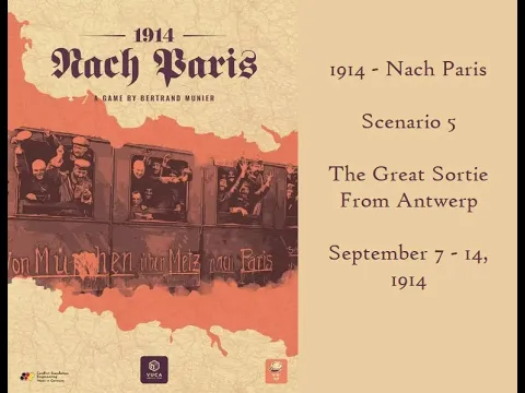 1914 - Nach Paris: The Great Sortie From Antwerp