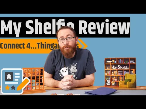 My Shelfie Review - Connect 4 Meets Organizing Your Game Collection