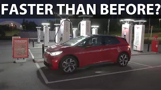 VW ID3 62 kWh facelift charging test