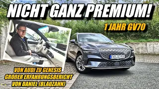1 Jahr Genesis GV70!  Auto TOP Service FLOP? Großes Fazit mit Daniel von Kanal Blauzahn.