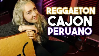 Ritmo de Reggaeton en CAJON PERUANO | Curso Clase 3 | Christianvib