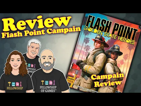 Flash Point: Golden State Heroes Campaign Review Full Campaign (All 6 Emergency Calls)