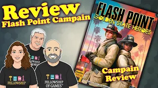 Flash Point: Golden State Heroes Campaign Review Full Campaign (All 6 Emergency Calls)