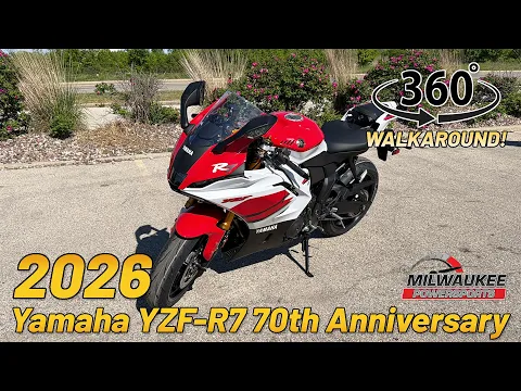 2026 Yamaha Yzf-r7 70th Anniversary Edition Thumbnail alt