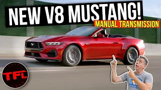 BREAKING: The All-New 2024 Ford Mustang LOOKS Different, But Hides a Surprise Under the Hood!