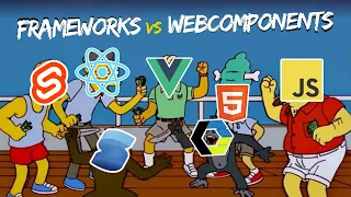 El problema de los frameworks vs WebComponents