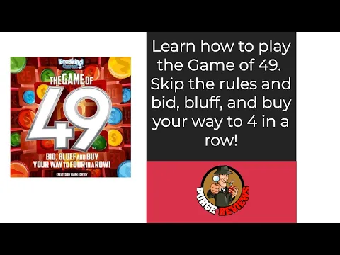 Game of 49 Learn How to Play by Purge Reviews