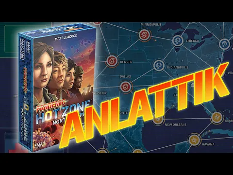 Pandemic: Hot Zone – North America - Oyun Anlatımı - Kutu Oyunu Falan
