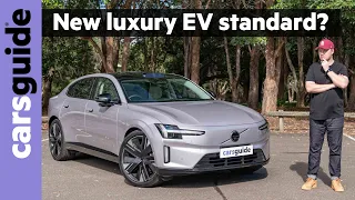 Volvo ES90 2026 review Australia: Hi-tech, luxurious BMW i5 & Mercedes EQE Sedan alternative arrives