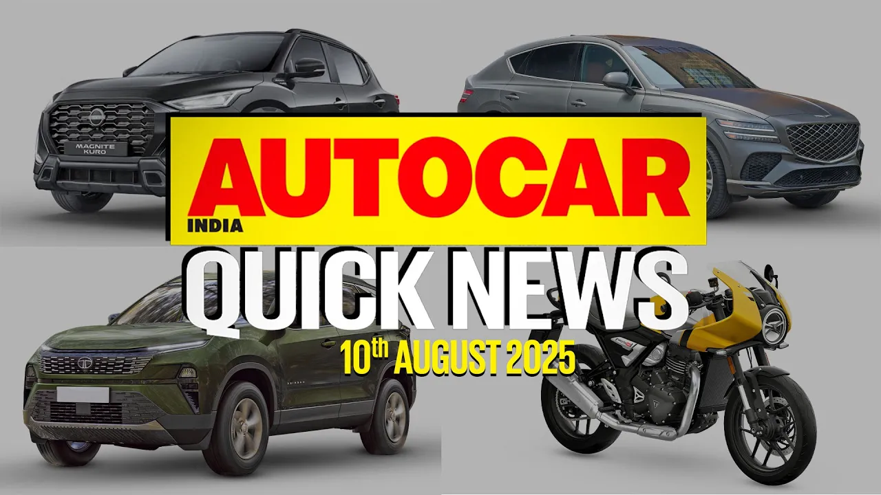 Tata Harrier, Safari Adventure X, Magnite Kuro Edition, Triumph Thruxton 400 | News | Autocar India