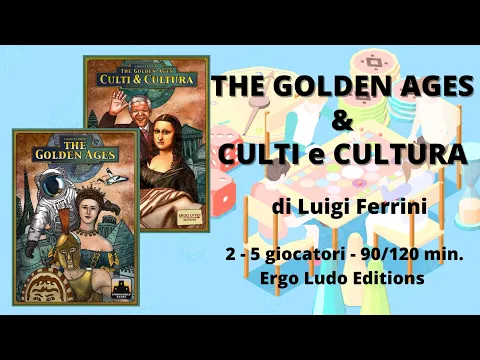 The Golden Ages & Culti e Cultura (gioco da tavolo) - Tutorial italiano