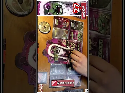 Dice Throne Treant vs Krampus Board Game Gameplay | Board Game In A Minute #shorts