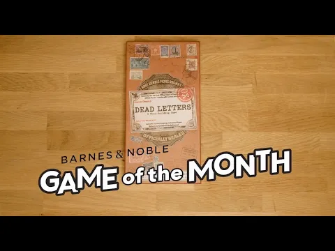 Dead Letters is Barnes & Noble's September Game of the Month!