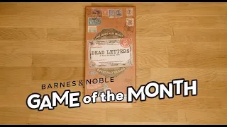 Dead Letters is Barnes & Noble's September Game of the Month!