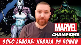 Nebula vs. Ronan — Marvel Champions Solo League S13R3