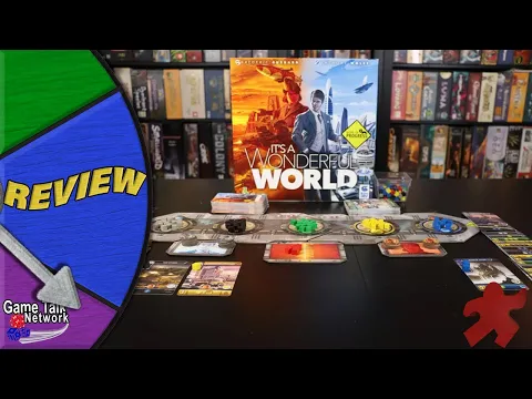 It's a Wonderful World | Board Game Review - Will You Claim Victory Over the Competition?