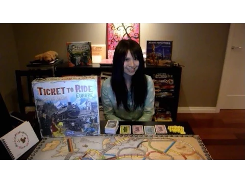 Ticket To Ride: Europe 鐵道任務 桌遊教學+心得