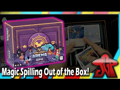 Disney Sorcerer's Arena: Epic Alliances Core Set unboxing