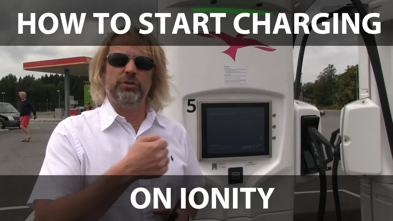 Tips on how to start charging on Ionity