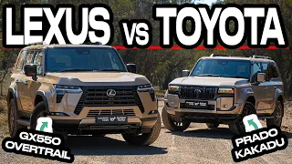 Is Lexus worth the $20K upcharge over Toyota? (2025 Lexus GX vs Toyota Prado review)