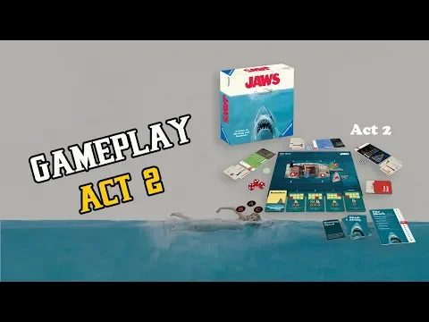 Jaws Board Game | Gameplay Act 2|  Ravensburger