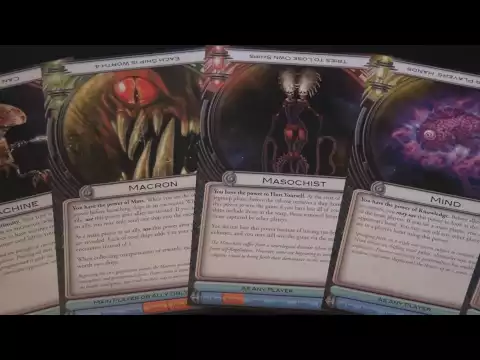 Drakkenstrike's Cosmic Encounter Components Breakdown Video Review in HD