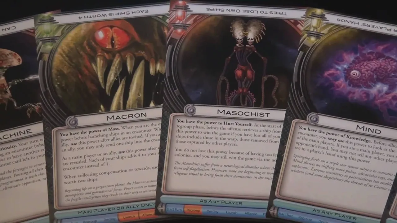 Drakkenstrike's Cosmic Encounter Components Breakdown Video Review in HD