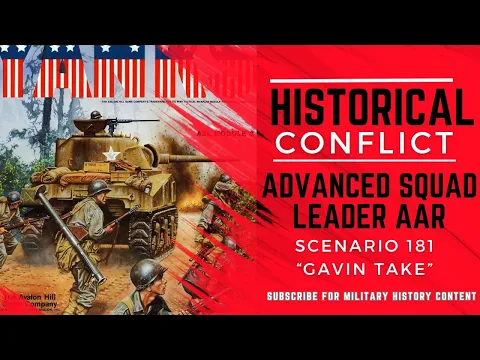 Advanced Squad Leader Yanks "Gavin Take" AAR #advancedsquadleader #wargaming #boardgames