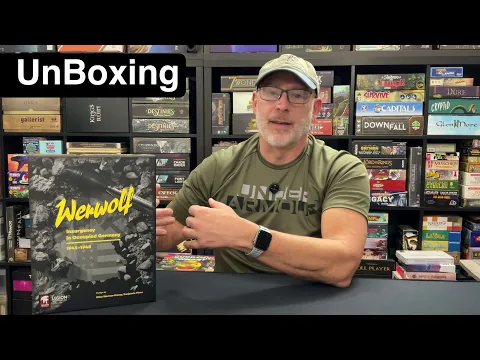 TDG: Werwolf: Insurgency in Occupied Germany 1945-1948 unboxing with Ray