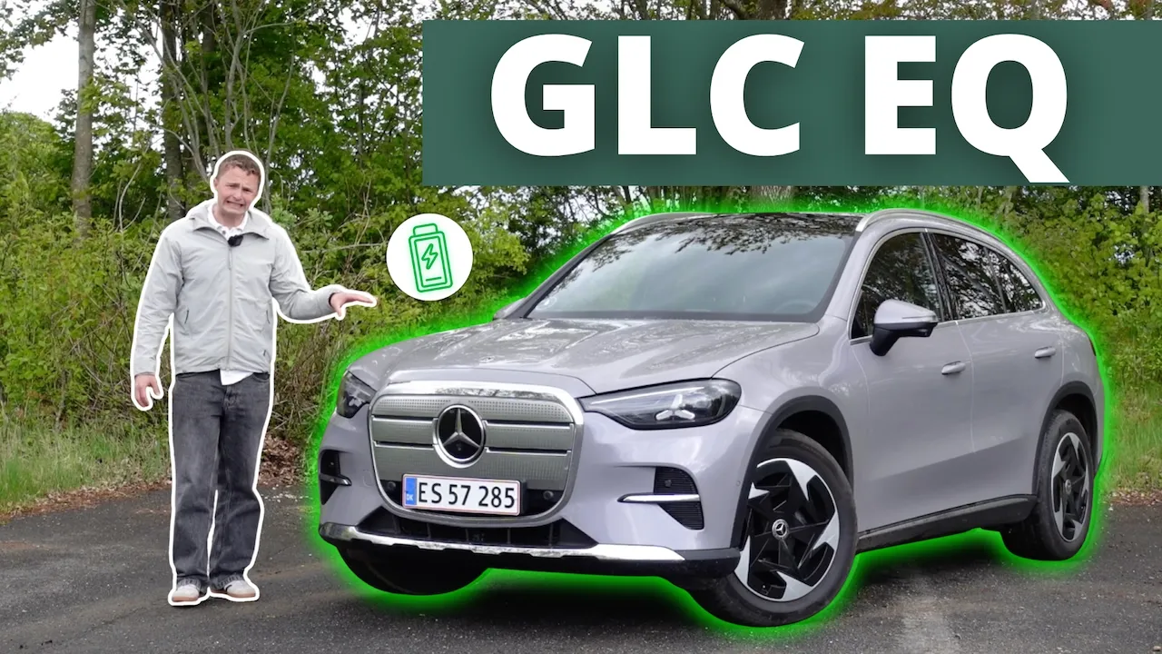 Mercedes vigtigste model - nu som elbil...! Mercedes GLC EQ