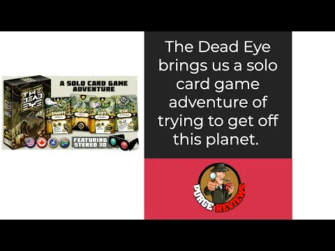 Dead Eye By Purge Reviews: Can a solo board game be this good?
