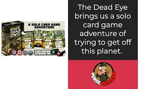 Dead Eye By Purge Reviews: Can a solo board game be this good?