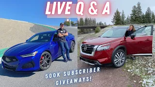 Raiti's Rides 500k Sub Giveaway & May News - Live Q & A with Joe & Lori