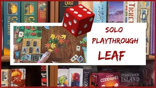 LEAF Board Game: How To Play and Solo Playthrough #sologameplay #boardgames