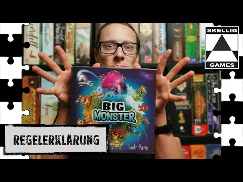 #Regelerklärung - Big Monster (Skellig Games 2020) | Drafting mit Kniff