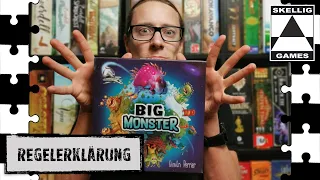 #Regelerklärung - Big Monster (Skellig Games 2020) | Drafting mit Kniff
