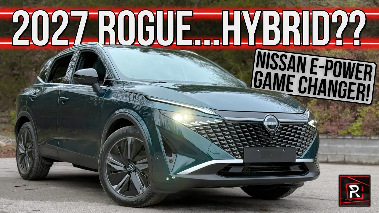 The 2026 Nissan Qashqai e-Power Is An Upscale Hybrid SUV That Previews The Next Gen Rogue