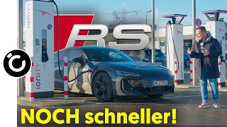 Audi RS e-tron GT im Winter - Alltag, Langstrecke und Laden!