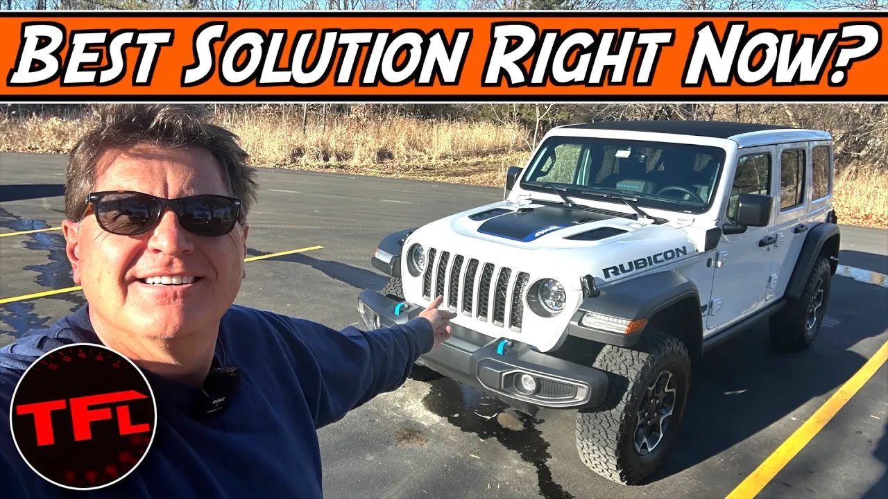 The World Might Not Be Ready For Full EV And That's Okay! The Jeep 4xe Is a Great Solution