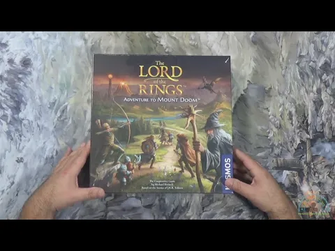 Unboxing Lord of the Rings Adventure to Mount Doom by Kosmos