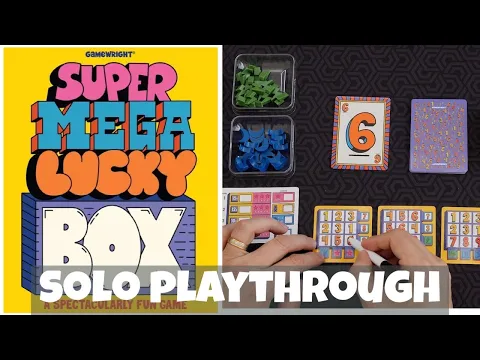 Board Game Playthrough | Super Mega Lucky Box