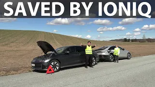I drove Hyundai Ioniq 6 RWD until the battery died