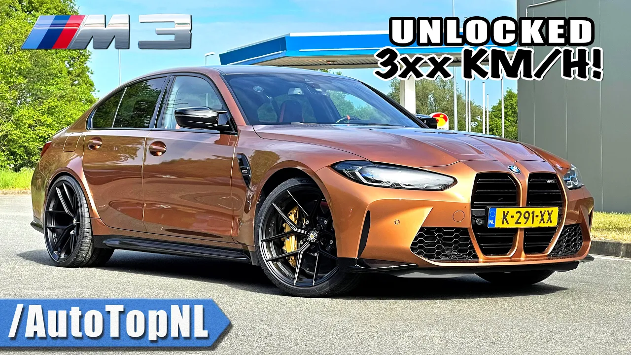 my UNLOCKED BMW M3 G80 MANUAL will go 3xx km/h!! by AutoTopNL