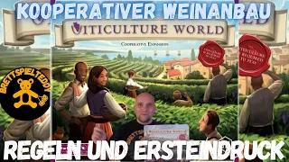 Viticulture World - Spiel - Brettspiel Teddy - Regeln und Ersteindruck - Board Games