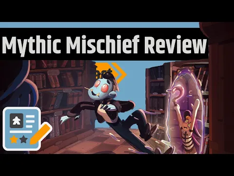 Mythic Mischief Review - If Santorini, Scythe & Quoridor Had A Baby